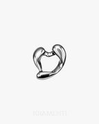 Abstract Blob Sterling Silver 925 Pendant
