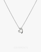 Abstract Blob Sterling Silver 925 Pendant