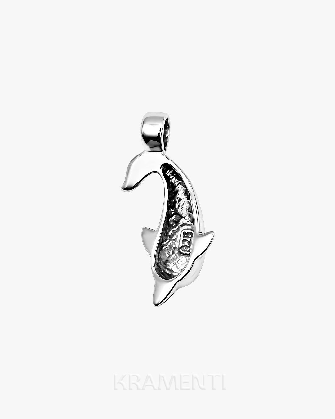Dolphin Sterling Silver 925 Pendant