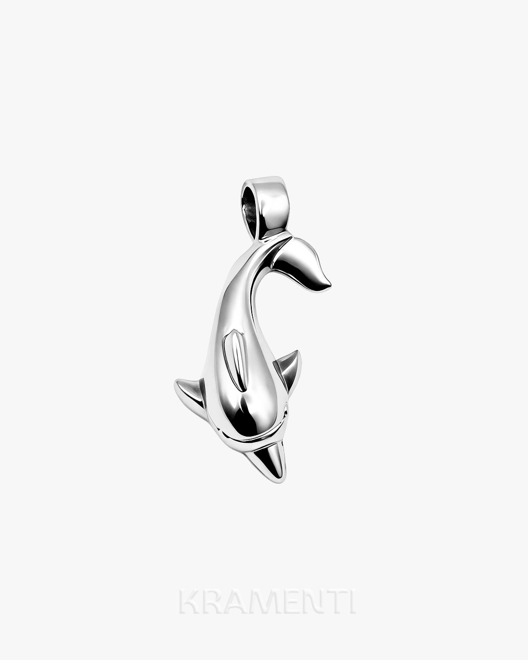 Dolphin Sterling Silver 925 Pendant
