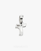 Double Curves Sterling Silver 925 Pendant