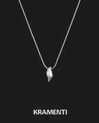 Triple Dot Leaf Sterling Silver 925 Pendant