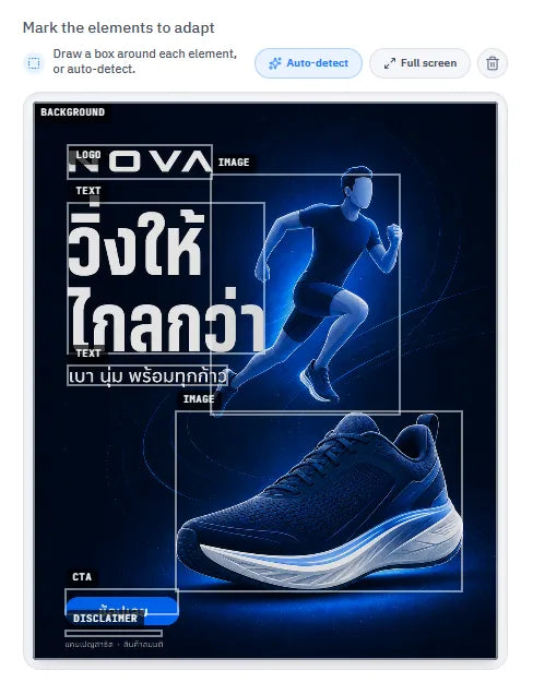 หน้าจอ NeuOmnisize สำหรับ ให้ระบบเห็นงานเหมือนทีมคุณ